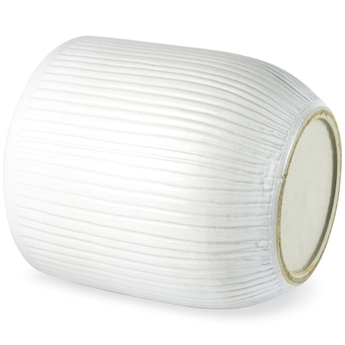 #A52000471 Ceramic Pot in White
