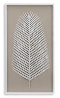 #A58000308 Wall Art in Taupe White