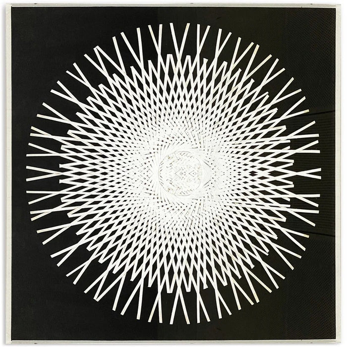 #A58000392 Wall Art in White/Black
