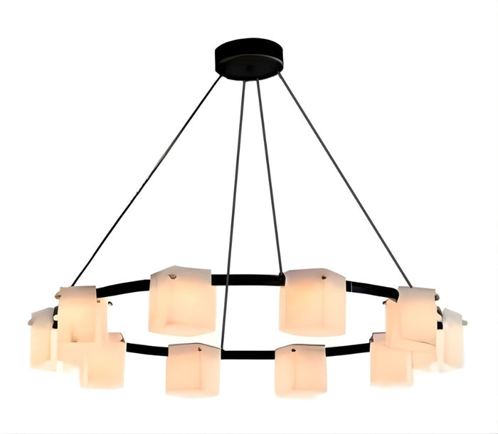#AHC1144 10-Light Hanging Light in Black