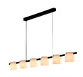 #AHC1144 6 Light Hanging Light in Black