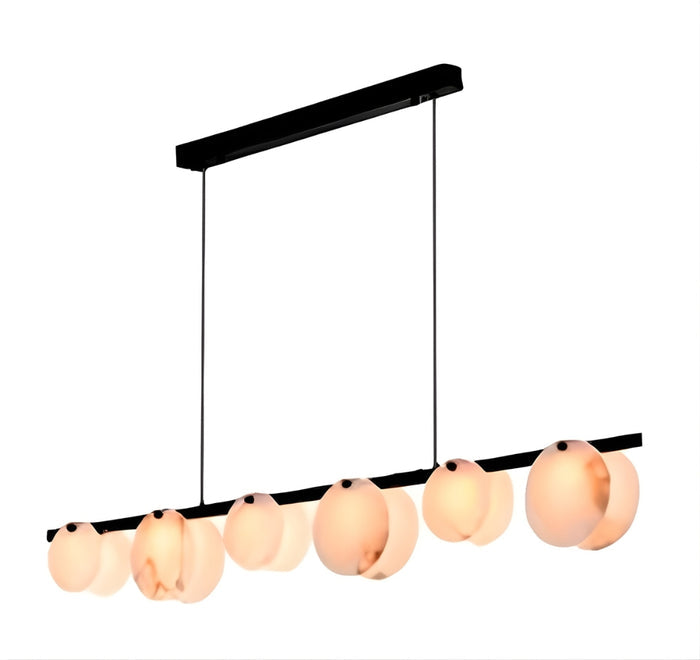 #AHC1145 6 Light Hanging Light in Black