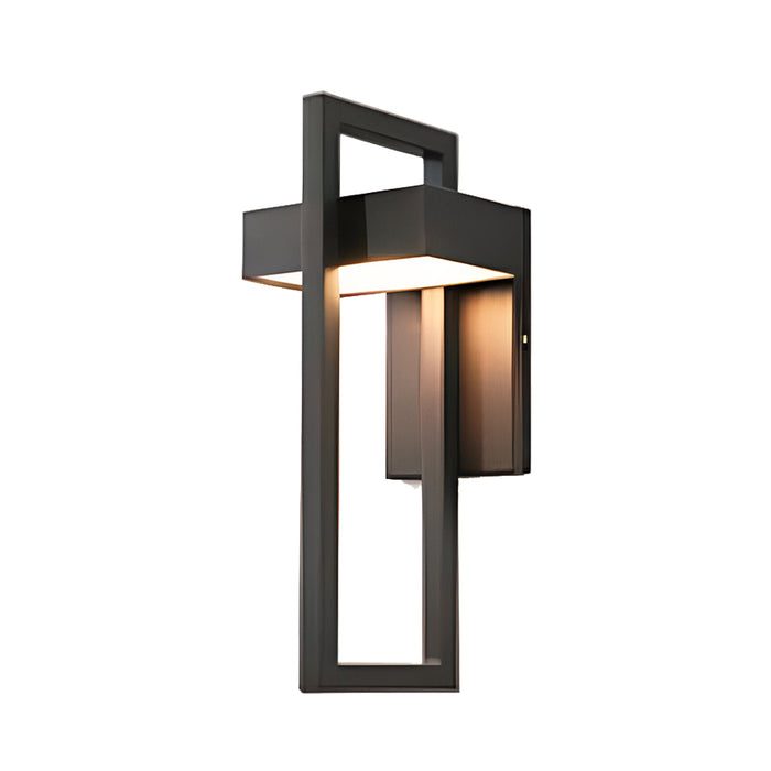 AHC1286 Outdoor LED Wall Light in Black