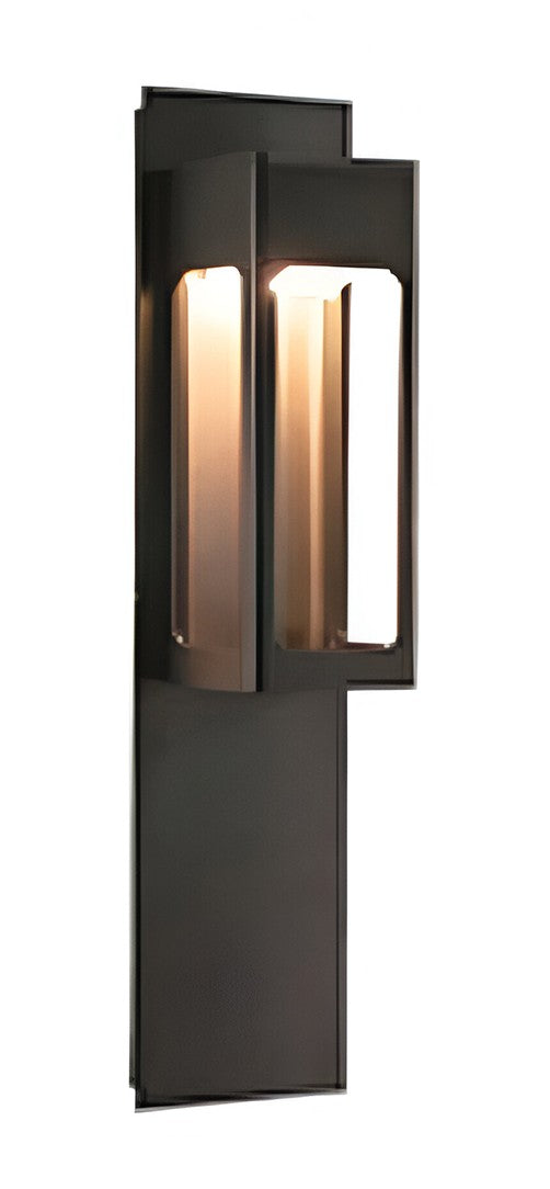 AHC1287 Outdoor LED Wall Light in Black