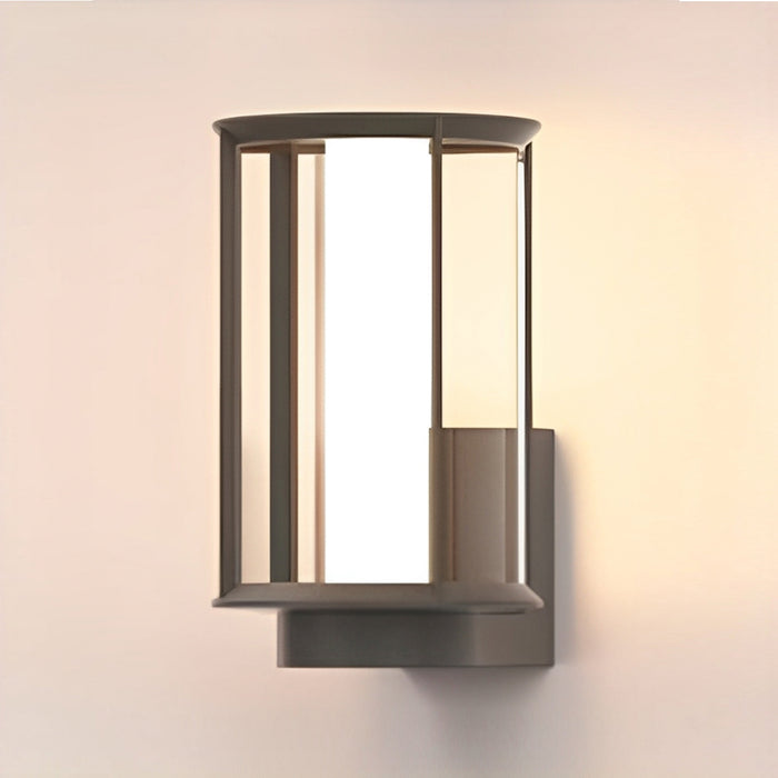 AHC1289 Outdoor LED Wall Light in Black