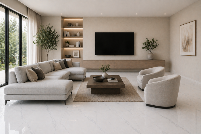 Alessa 24x24" Porcelain Floor Tile