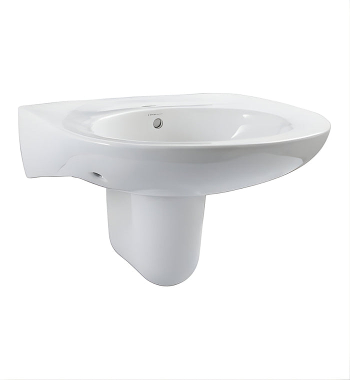 AMS Ampliux Wall-Hung Basin in White