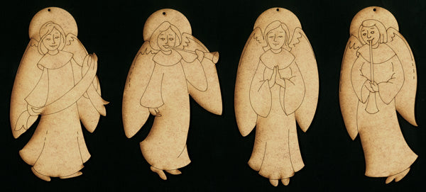 Angel Ornaments - JN007 - Includes streaming video