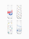 Après Ski 2.0 - RESERVE 9oz Stemless Champagne Tritan™ Copolyester Glass