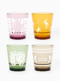 Après Ski Club - RESERVE 12oz Diamond Double Old Fashioned - Mixed Color Set