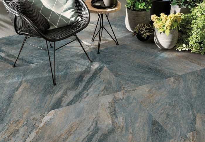 Arica Azul Antislip 24x24" Porcelain Floor Tile