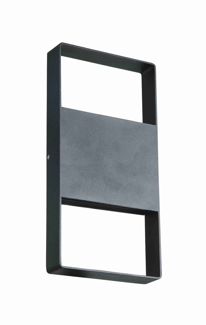 B2321 Outdoor LED Wall Light in Black