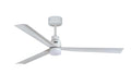 Bali Boscobel 50" Ceiling Fan in DC Matt White