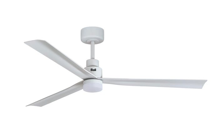 Bali Boscobel 50" Ceiling Fan in DC Matt White