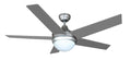 BALI Savannah 52" Ceiling Fan in Chrome