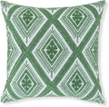 Bellvale Pillow in Green/White
