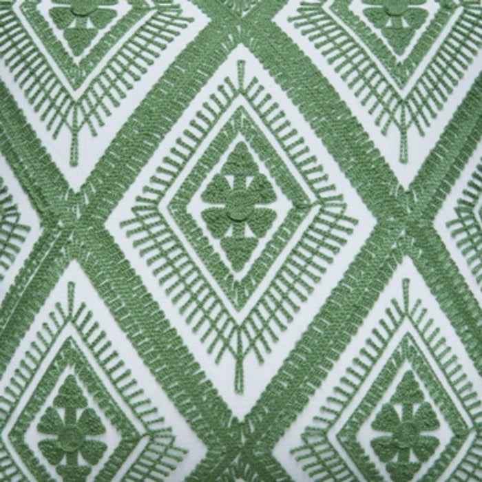 Bellvale Pillow in Green/White