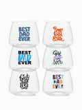Best Dad Ever - POP 12oz Rocks