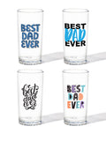 Best Dad Ever - RESERVE 14oz Highball Tritan™ Copolyester Glass