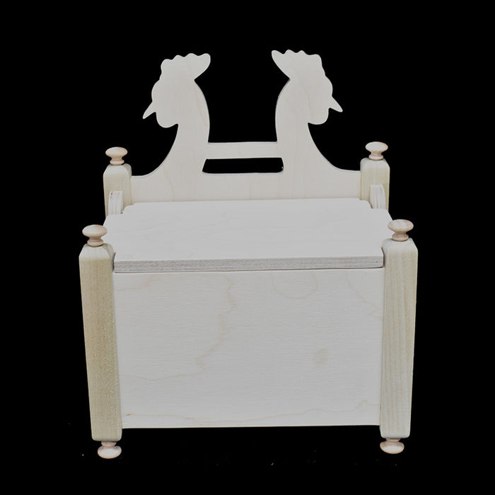 Black Rooster Salt Box - JP3265