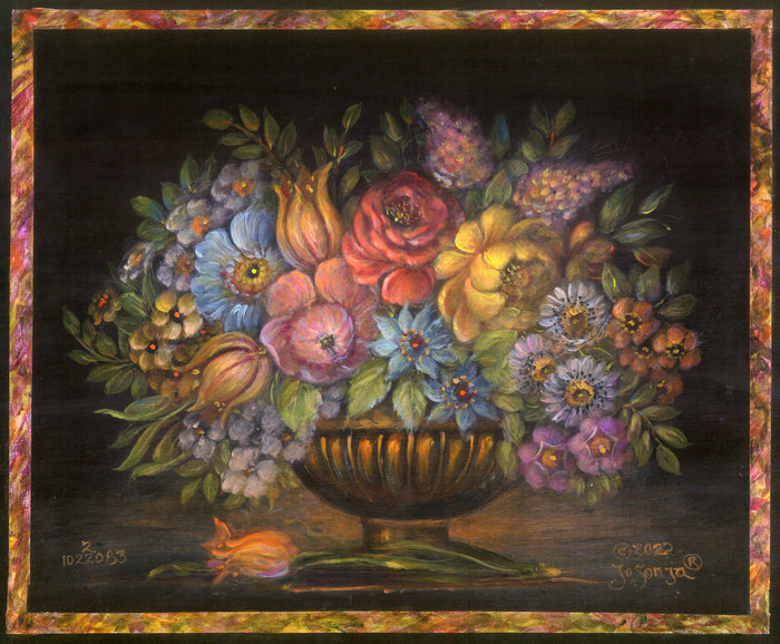 Blended Stroke Florals:  Technique Studies
