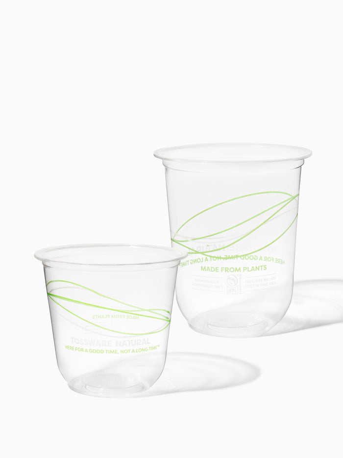 BPI Compostable Print - NATURAL 12oz Arc 98mm