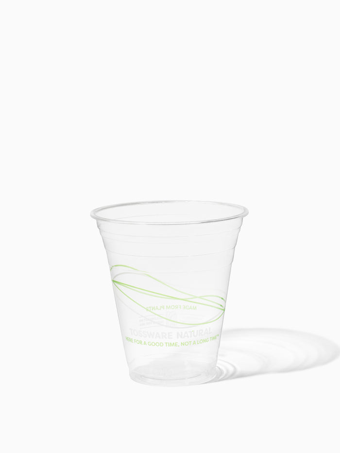 BPI Compostable Print - NATURAL 12oz Classic Cup 98mm