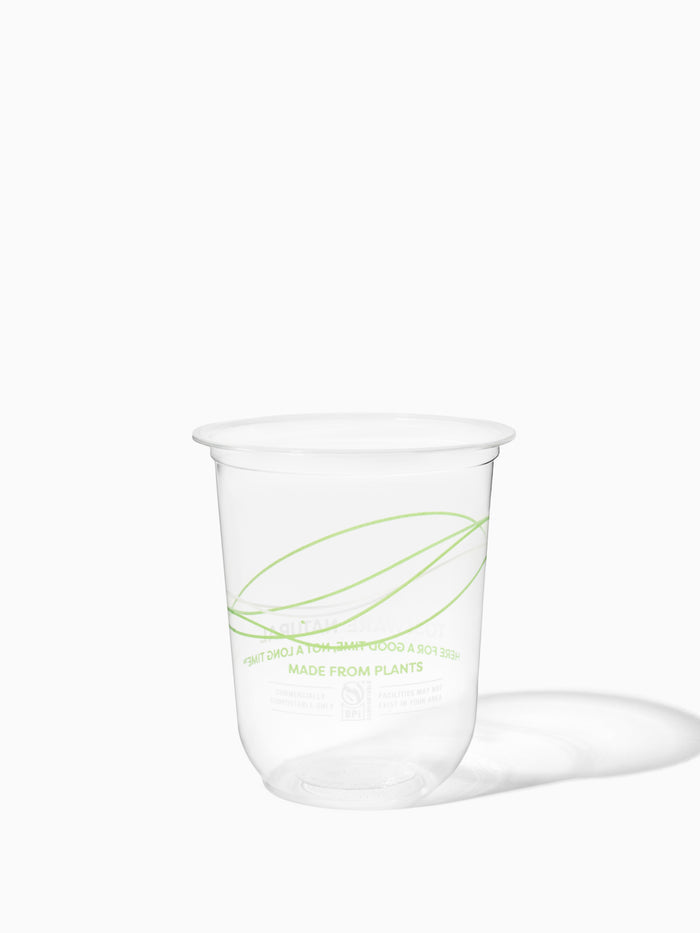 BPI Compostable Print - NATURAL 16oz Arc 98mm - Bulk - 1000/Case