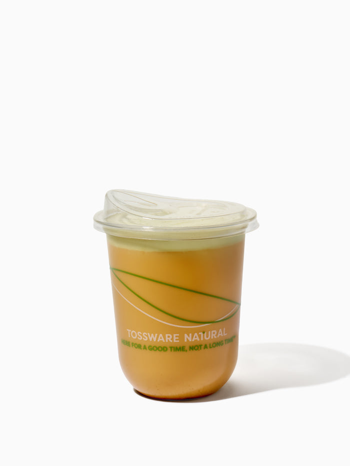 BPI Compostable Print - NATURAL 16oz Arc 98mm