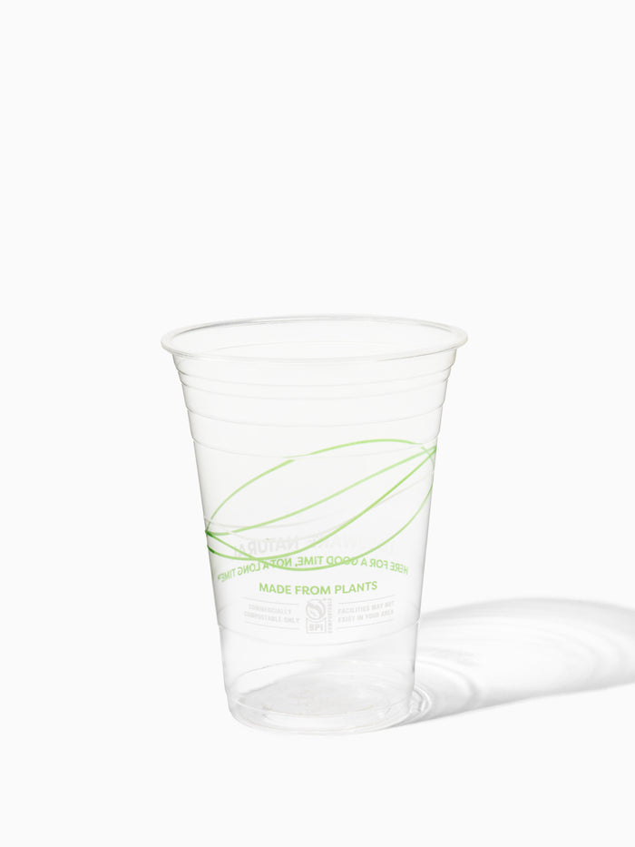 BPI Compostable Print - NATURAL 16oz Classic 98mm - Bulk - 1000/Case