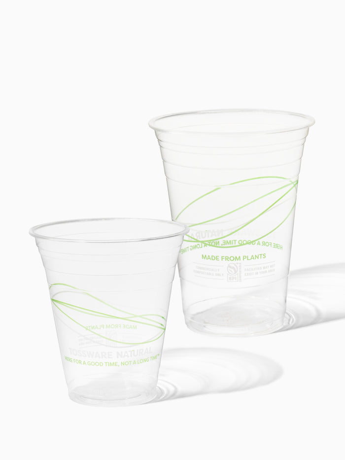 BPI Compostable Print - NATURAL 16oz Classic Cup 98mm