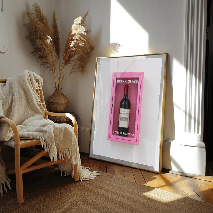 Break Glass — Art Print Vertical #02