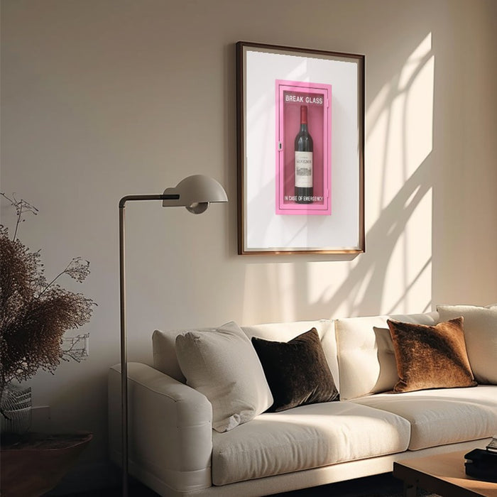 Break Glass — Art Print Vertical #05