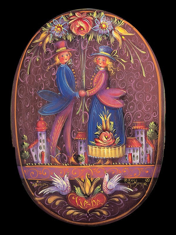 Bride's Boxes - Bridal Painting