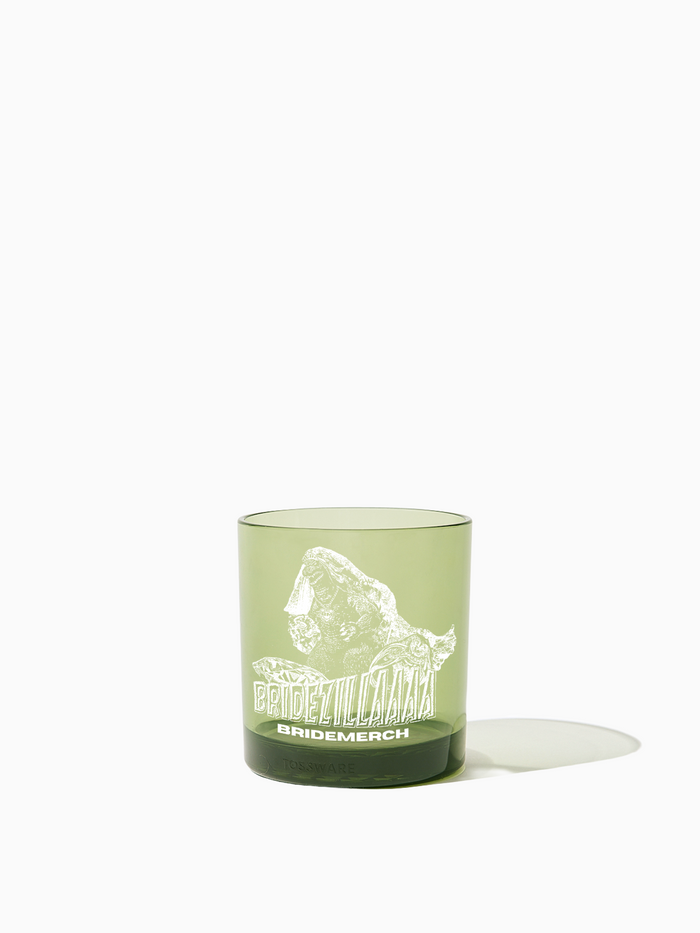 Bridezilla - Tossware × BRIDEMERCH - RESERVE 12oz Old Fashioned Color Series Tritan™ Copolyester Glass Mixed Set - White