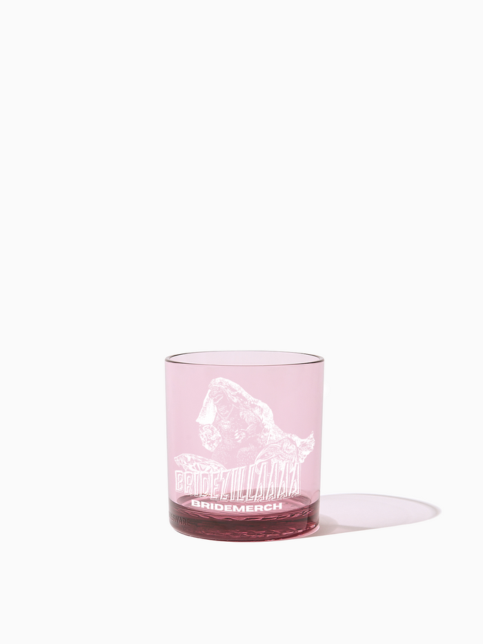 Bridezilla - Tossware × BRIDEMERCH - RESERVE 12oz Old Fashioned Color Series Tritan™ Copolyester Glass Mixed Set - White