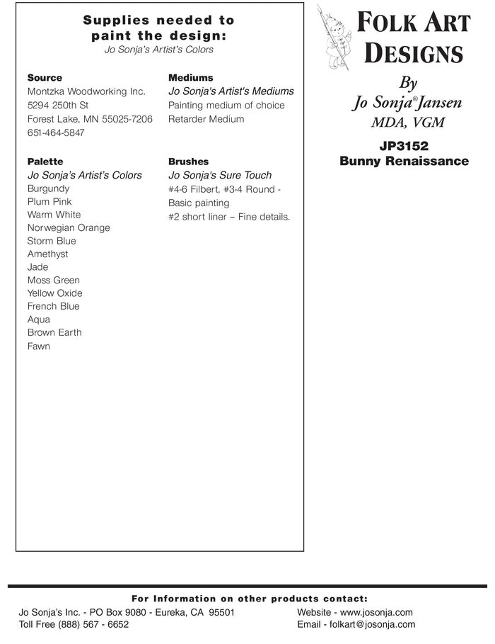 Bunny Renaissance - JP3152