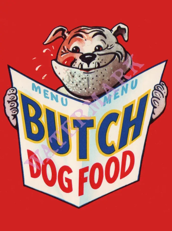 Butch Dog Food, 1960s