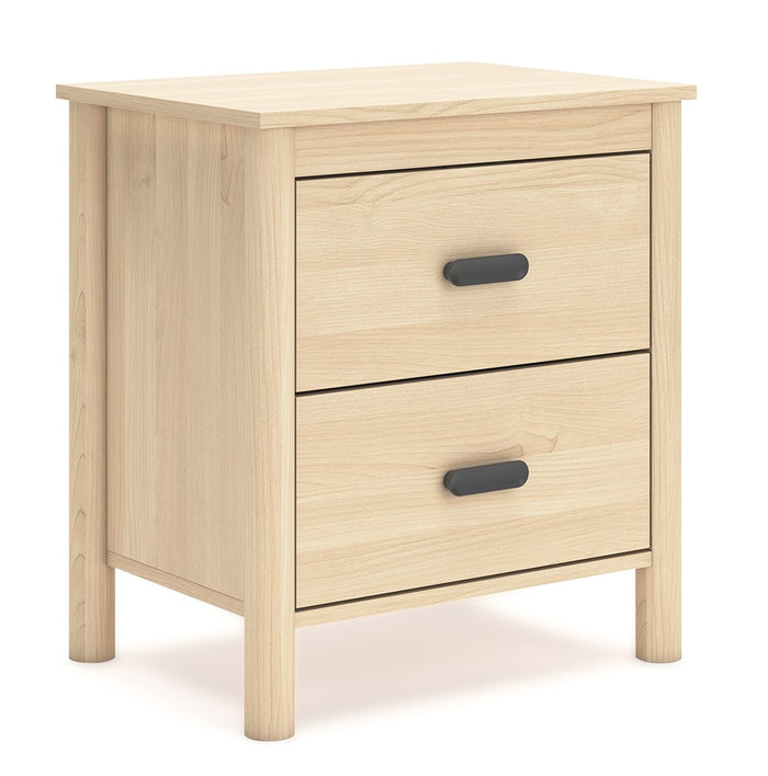 Cabinella 2 Drawer Nightstand in Tan
