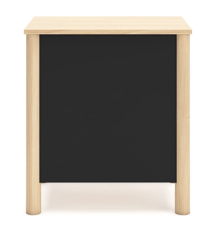 Cabinella 2 Drawer Nightstand in Tan