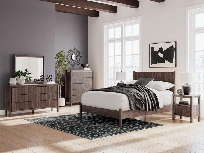 Cadmori Bedroom Mirror in Brown