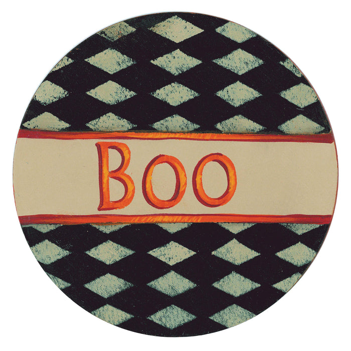 Cat in the Hat & Boo Coaster Set - By Kris Bradel - JP3429