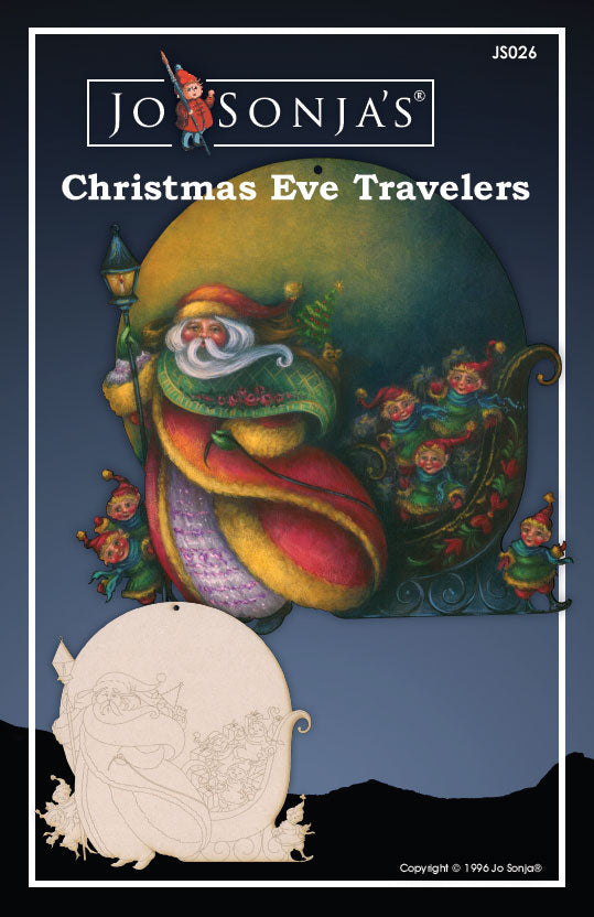 Christmas Eve Travelers Ornament - JS026