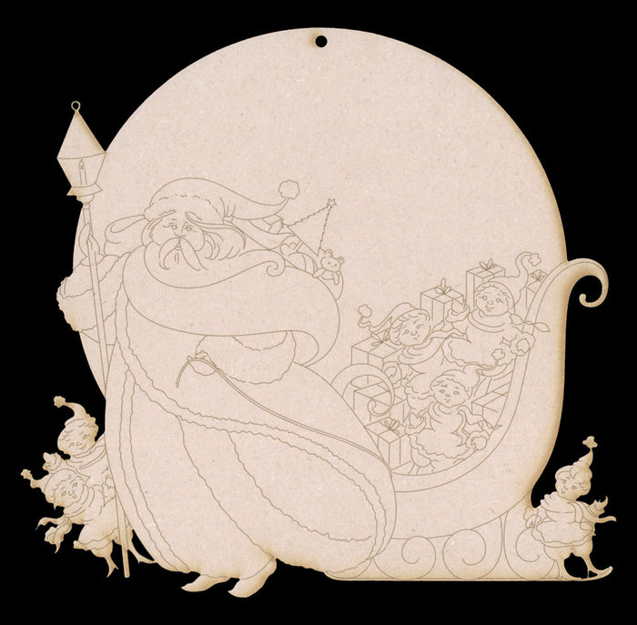 Christmas Eve Travelers Ornament - JS026