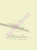 City of Portland Streamliner 1953 Menu Art