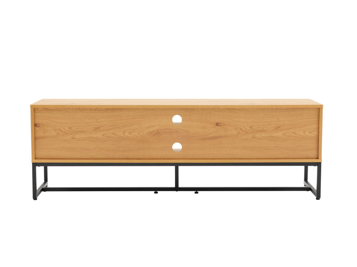 Claro 59" TV Stand in Oak/Black