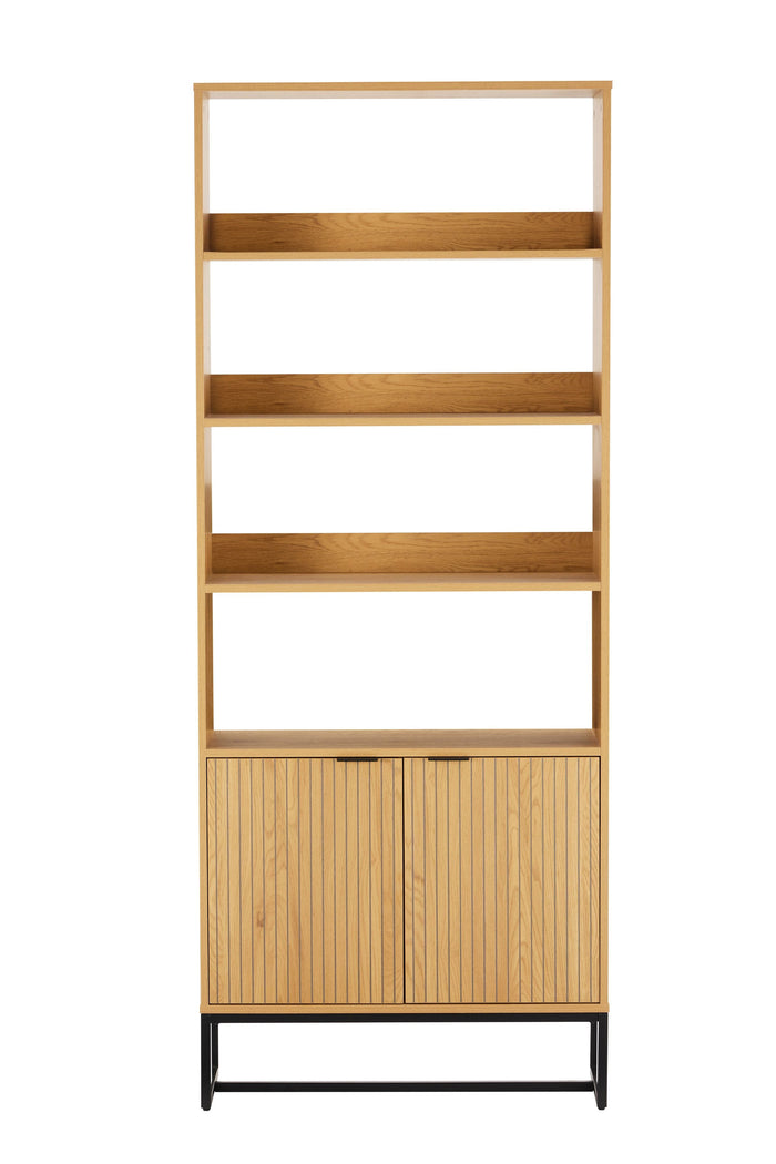 Claro Bookshelf in Oak/Black