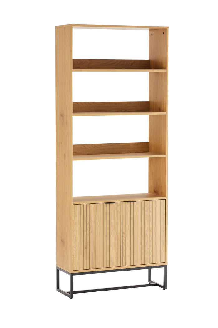 Claro Bookshelf in Oak/Black