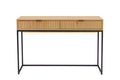 Claro Work Desk in Oak/Black
