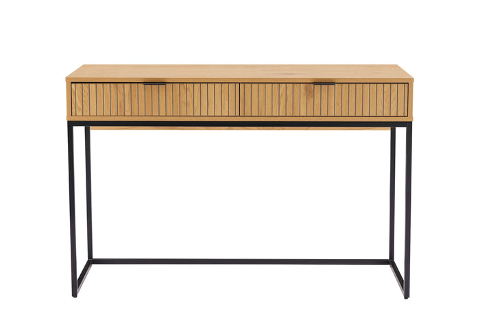 Claro Work Desk in Oak/Black